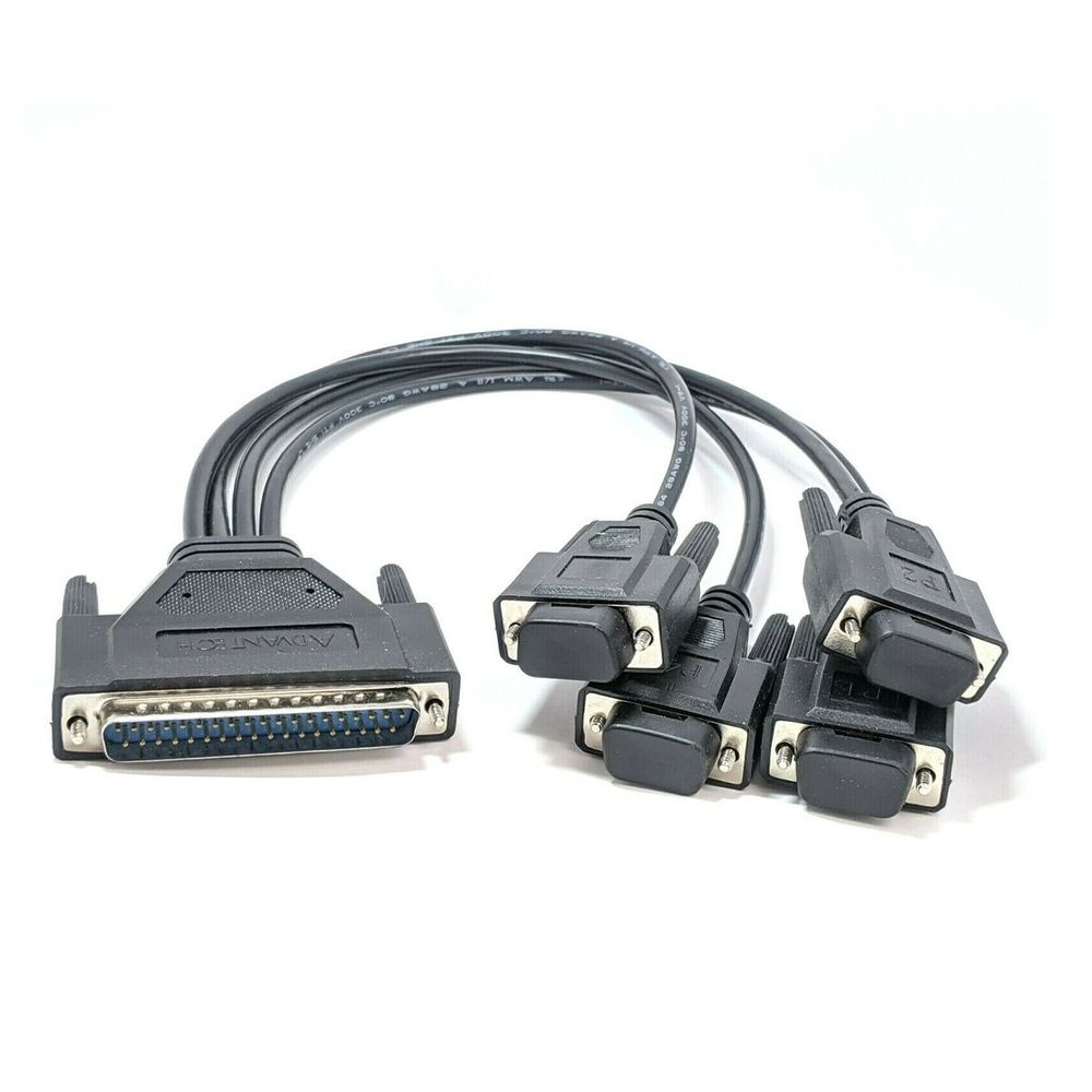 Кабель интерфейсный Advantech OPT4A-AE, DB-37 to 4×DB-9, 0.3м