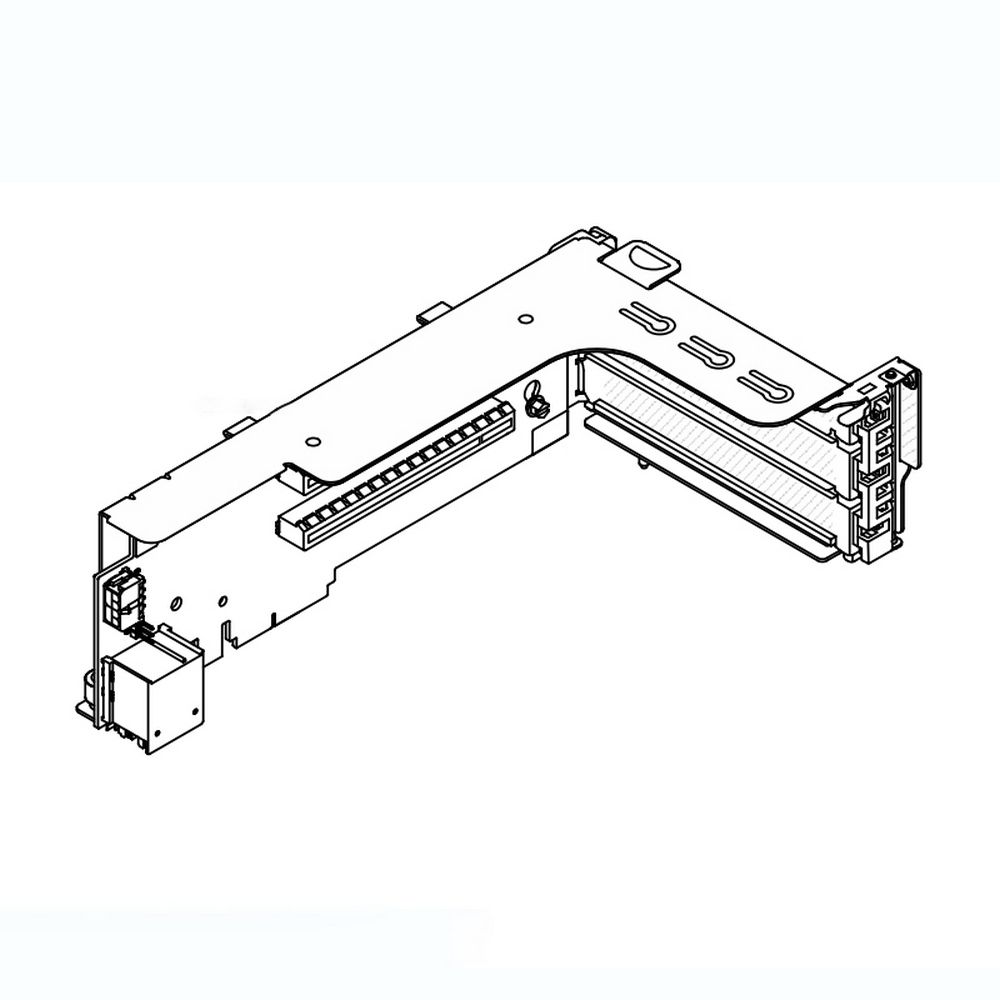 Райзер-карта Lenovo ThinkSystem V3 2U x16/x16/E PCIe Gen5 Riser 1/2, 4XH7A82900