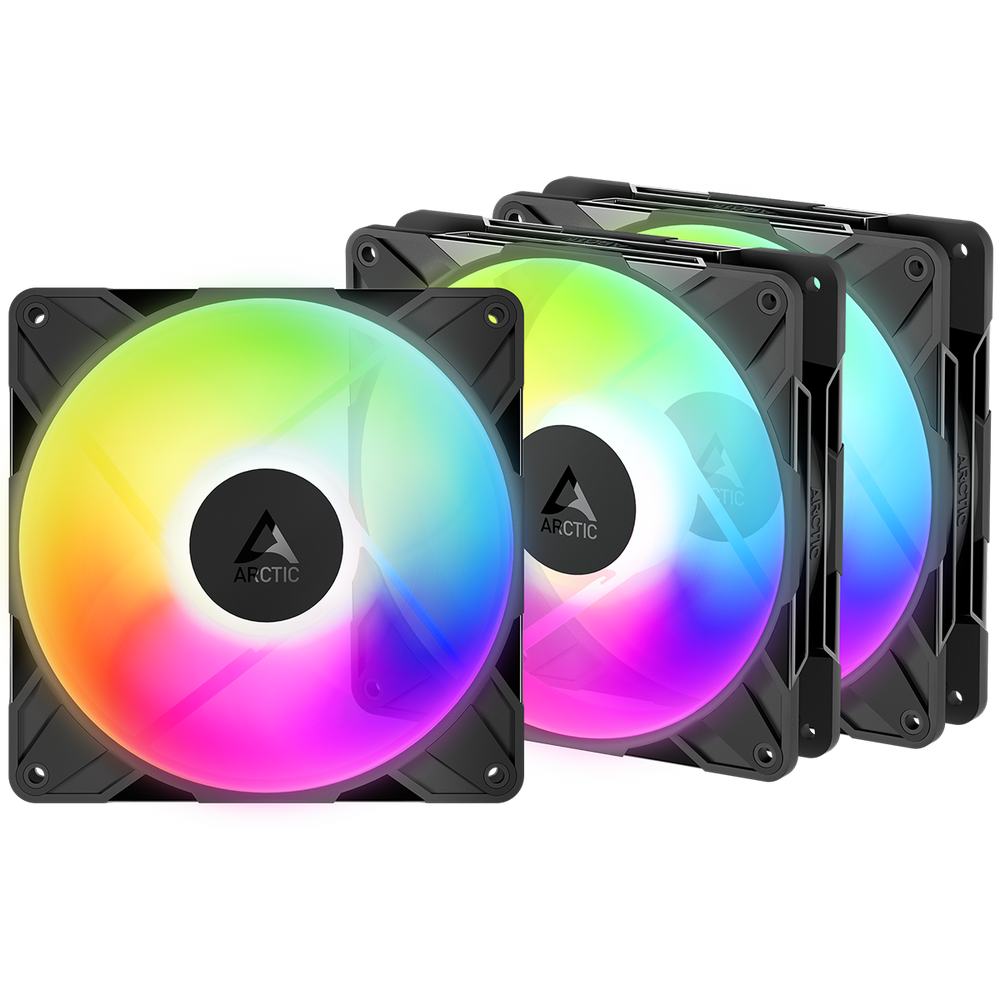 Вентилятор ARCTIC ACFAN00327A, 140 мм, Reverse A-RGB, 3 шт