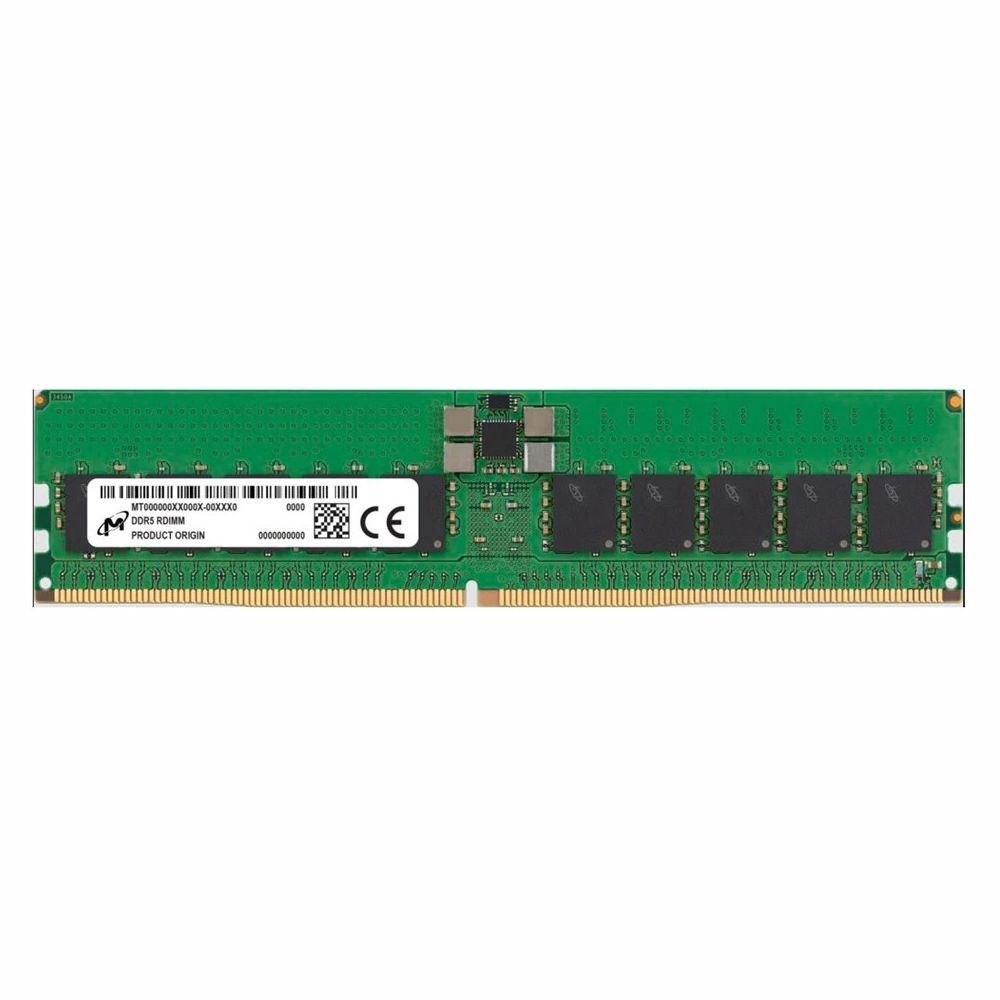 Модуль памяти Micron MTC40F2046S1RC56BD2R, 64GB DDR5-5600 RDIMM ECC Reg