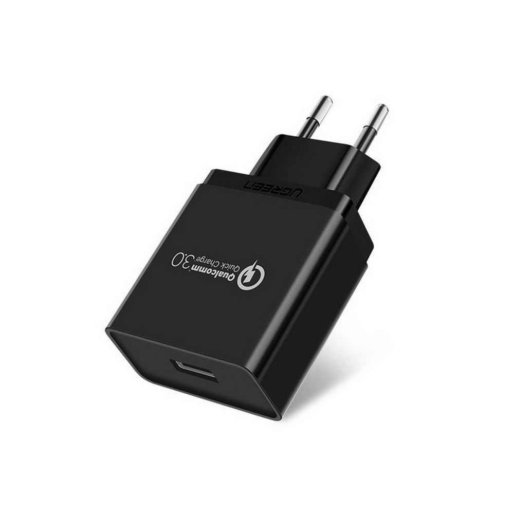 Зарядное устройство UGREEN CD122 70273, USB-A, Quick Charge 3.0, 18 Вт, EU