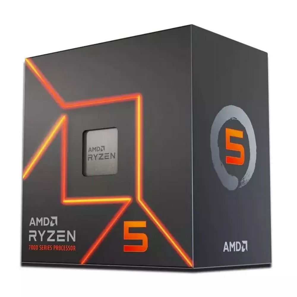 Процессор AMD 100-100001015BOX, Ryzen 5 7600, 3.8/5.1 ГГц, BOX