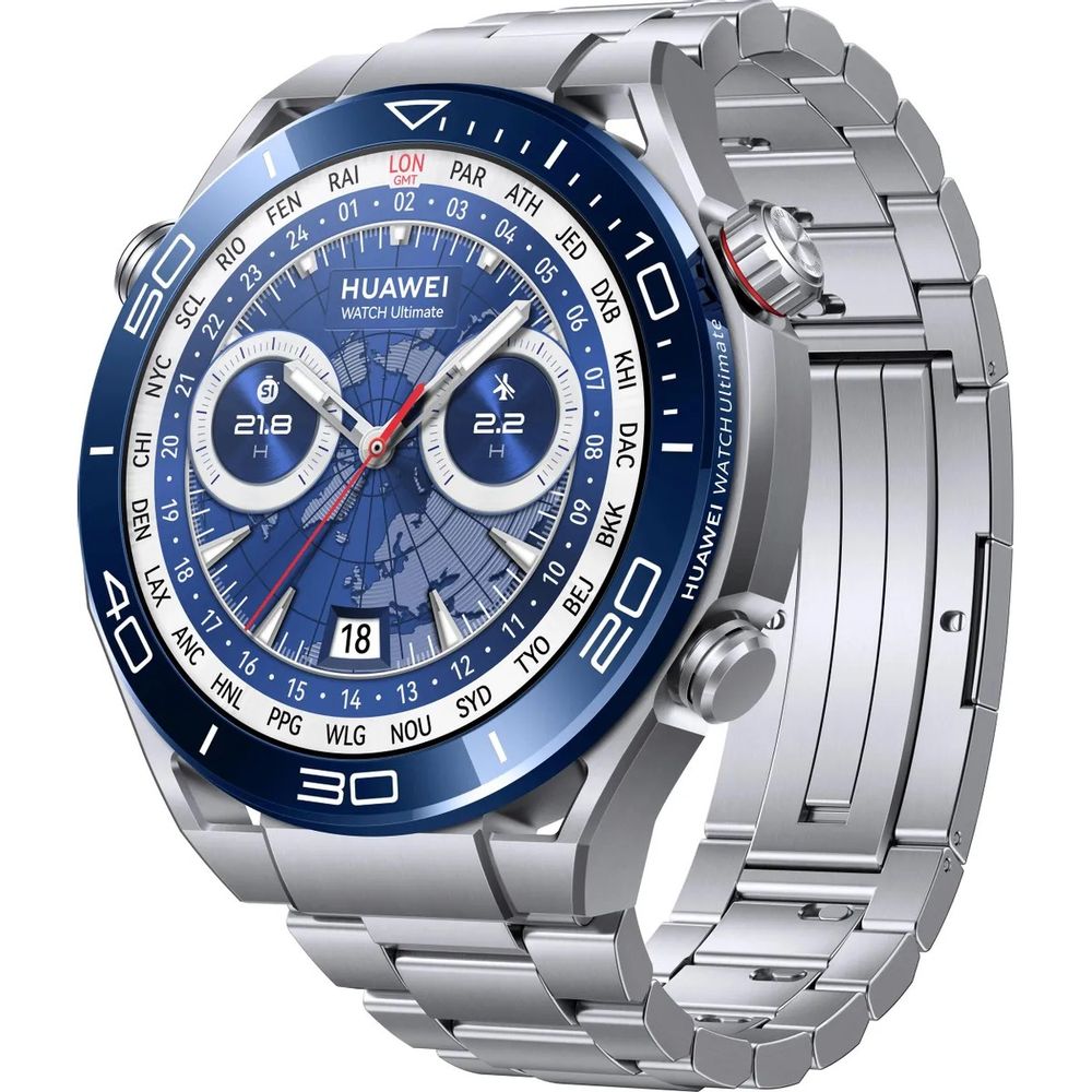 Смарт-часы Huawei Watch Ultimate CLB-B19 серебристый/серебристый