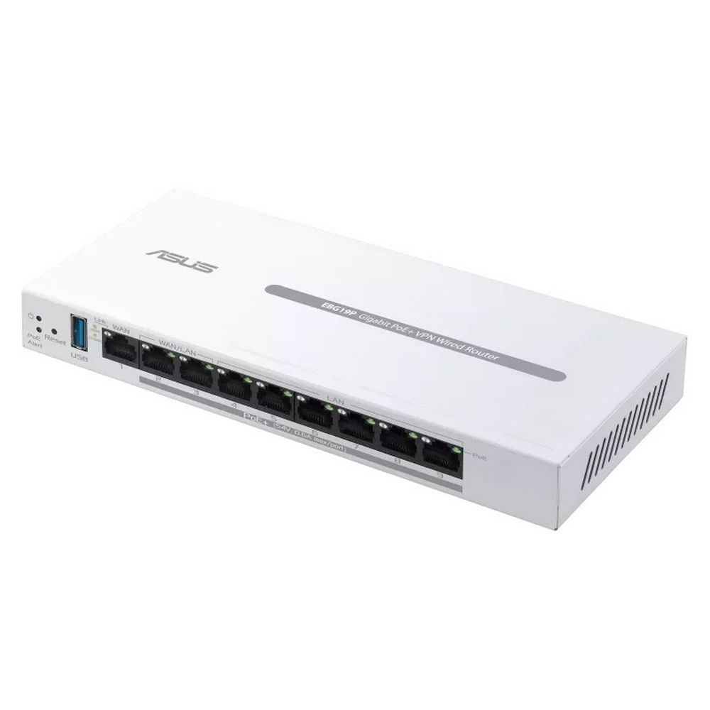 Маршрутизатор ASUS ExpertWiFi EBG19P, 8×LAN + 1×WAN