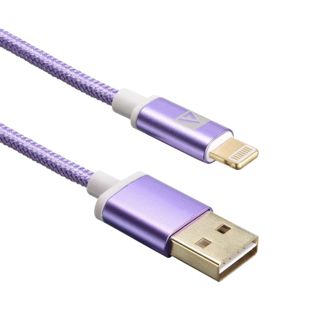 Кабель ACD ACD-U913-P6P, USB-A — Lightning, 1 м, нейлон
