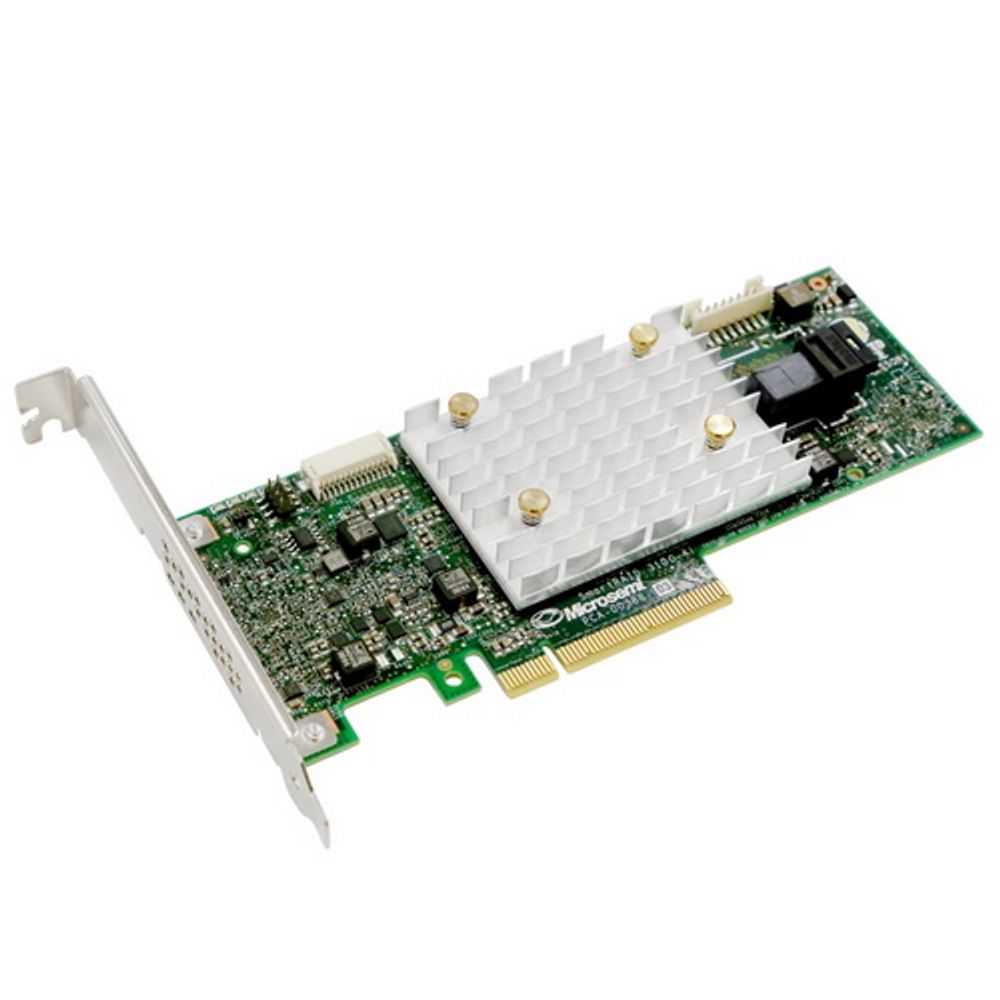 Контроллер Adaptec 2291700-R, SmartRAID 3101-4i, 4 порта, PCIe 3.0 x8, 1GB DDR4