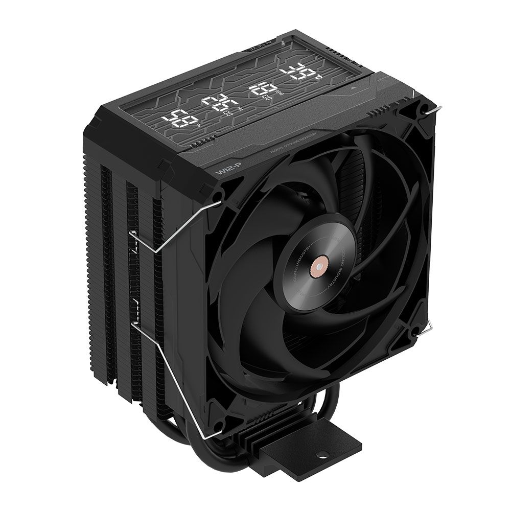 Кулер Alseye Q120S Plus, 120 мм, 4 теплотрубки, 200 Вт, LGA/AM