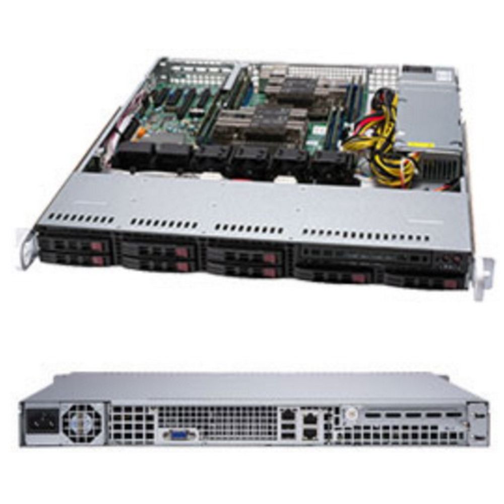 Сервер Supermicro SYS-1029P-MT, 1U, 2×LGA3647, 8×DDR4, 2×1GbE, 600W
