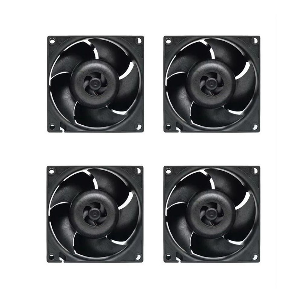 Вентилятор ARCTIC ACFAN00291A, S8038-10K, 80мм, 10000rpm, 4-pin, 4 шт