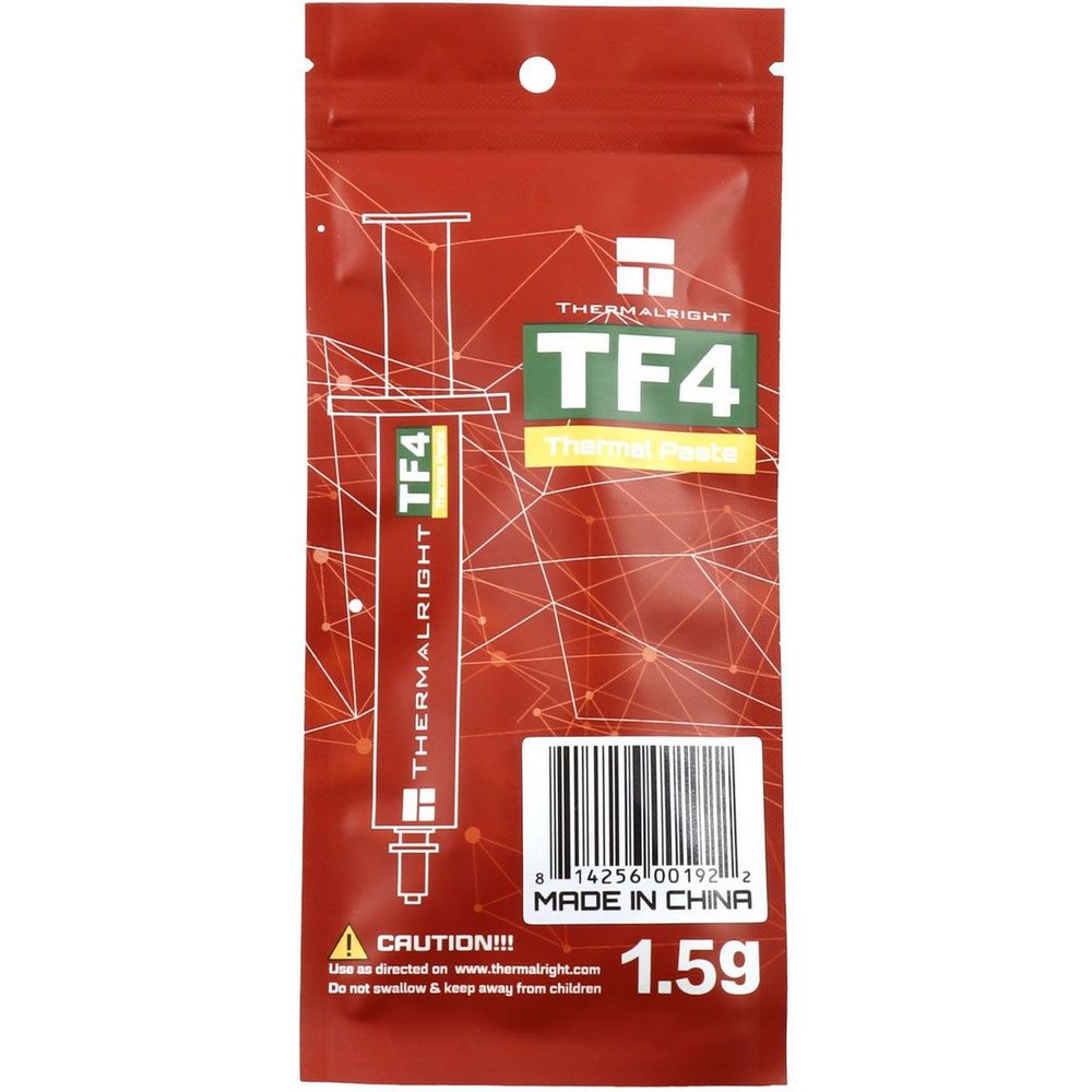 Термопаста Thermalright TF4-1.5G, 9.5Вт/(мК), 1.5г