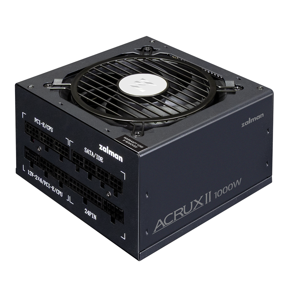 Блок питания Zalman ZM1000-ARX2, 1000 Вт, ATX12V 3.1, 80+ Platinum, Full Modular