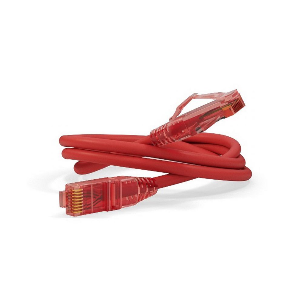 Патч-корд Hyperline PC-LPM-UTP-RJ45-RJ45-C5e-2M-LSZH-RD, U/UTP, Cat.5e, 2м, красный