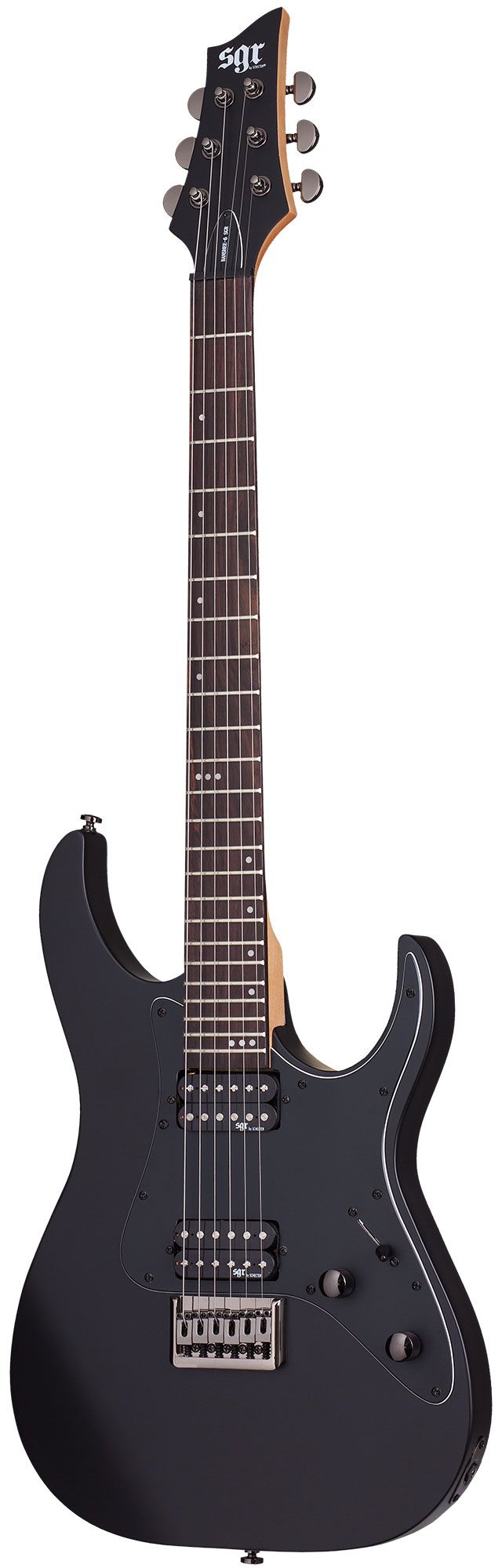 Электрогитара SCHECTER BANSHEE-6 SGR, 6 струн, липа/клен, 24 лада, SBK