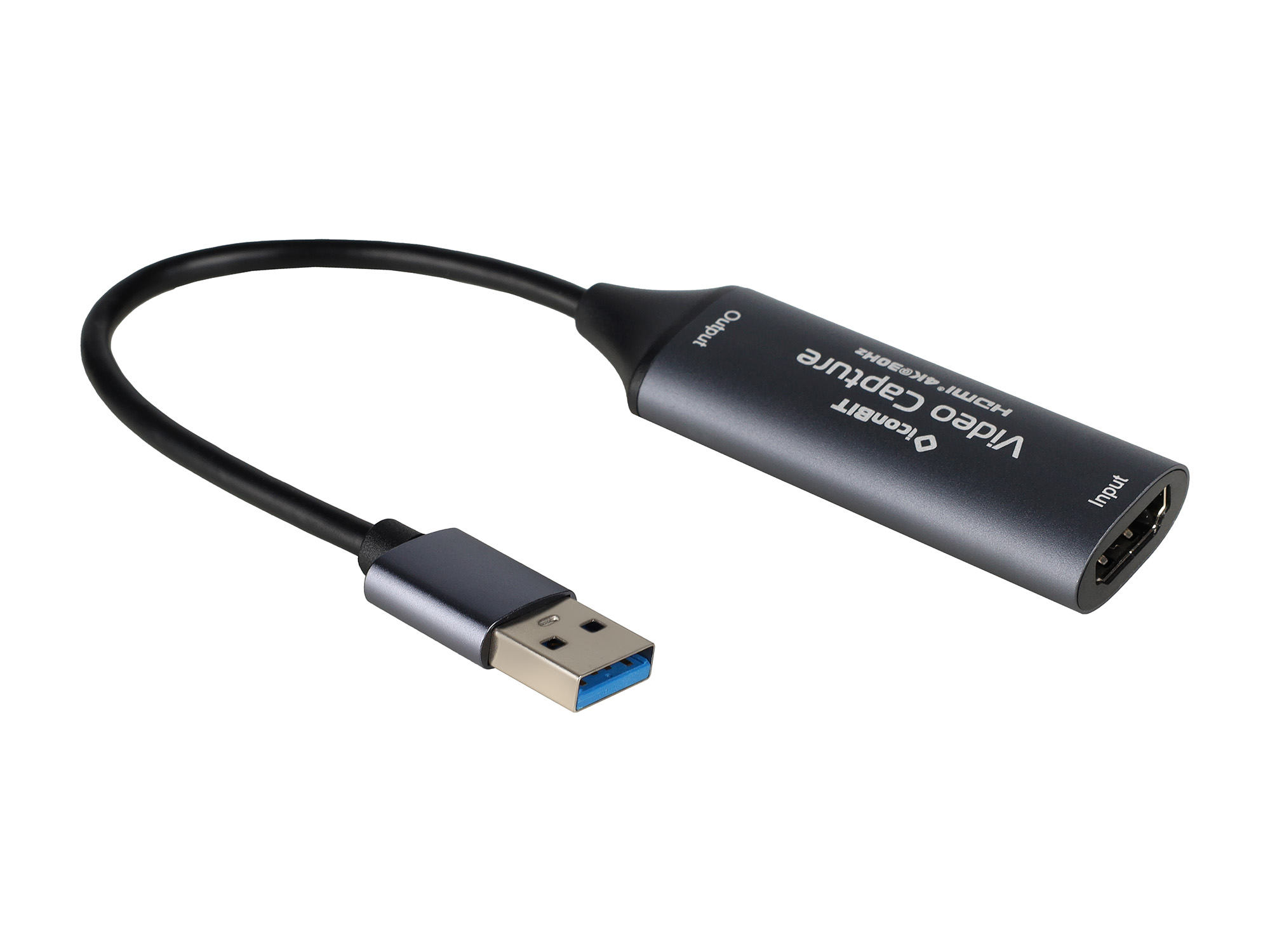 Карта захвата HDMI iconBIT HS-2513, 4K30, USB 3.0