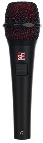 Микрофон динамический sE Electronics V7 PTT, суперкардиоида, 40 Гц – 19 кГц, push-to-talk
