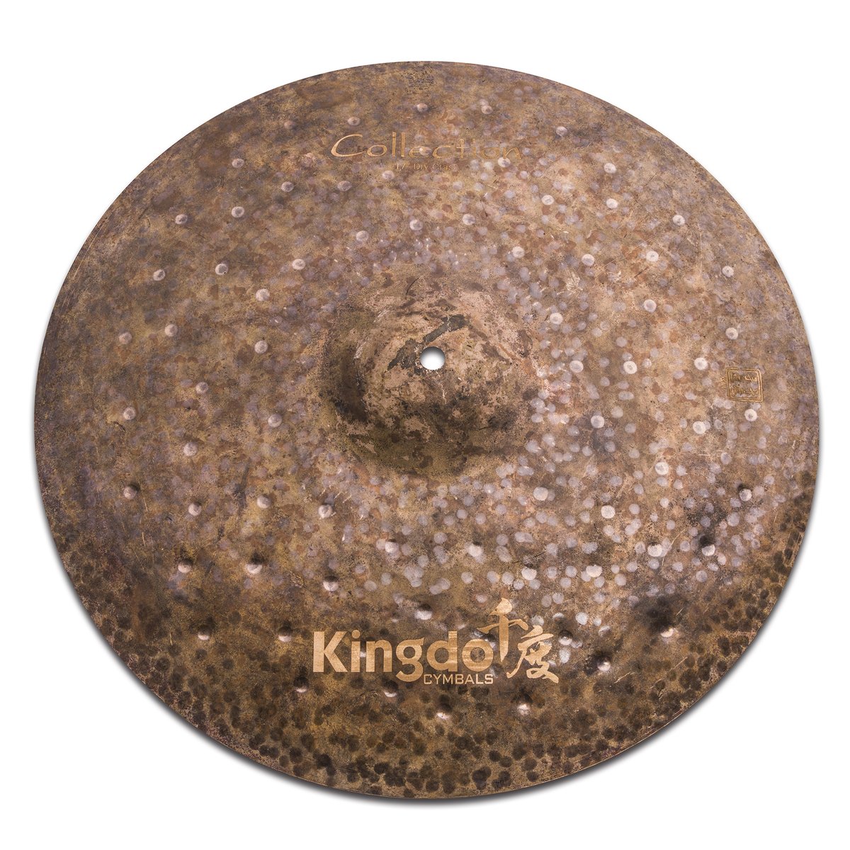 Тарелка крэш KINGDO 17" COLLECTION DRY CRASH, 17", сплав B20, ручная работа