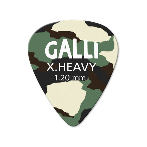 Медиатор GALLI STRINGS C-8 XH, целлулоид, 1.2 мм
