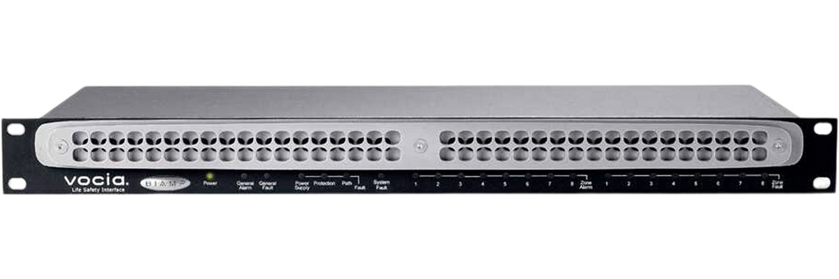 Контроллер BIAMP [VOCIALSI-16E] Vocia Life Safety Interface, Enhanced with 20 discrete inputs