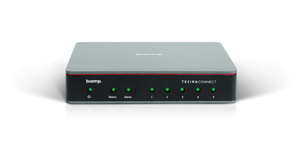 Коммутатор Biamp 912.0039.900/911.0039.900, TesiraCONNECT TC-5, AVB, PoE+, 5×RJ-45