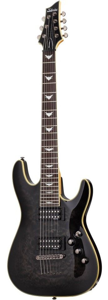 Электрогитара SCHECTER 2007, Omen Extreme-7, 7-струнная, Satin Black