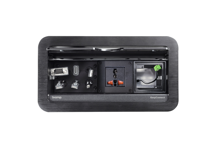 Аксессуар для настольного монтажа BIAMP [EasyConnect EC-PKP-DK] Cable cubby, 1 DK power connector