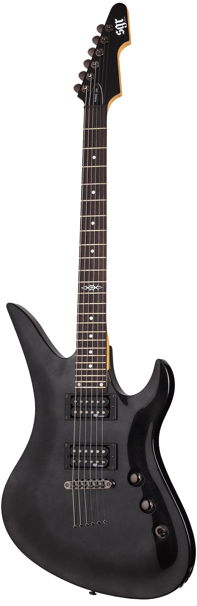 Электрогитара SCHECTER [AVENGER SGR BY SCHECTER MBLK] электрогитара 6-струнная, с чехлом, корпус: липа, гриф: клен, накладка: палисандр, 24 лада, цвет Metallic Black (MBLK)