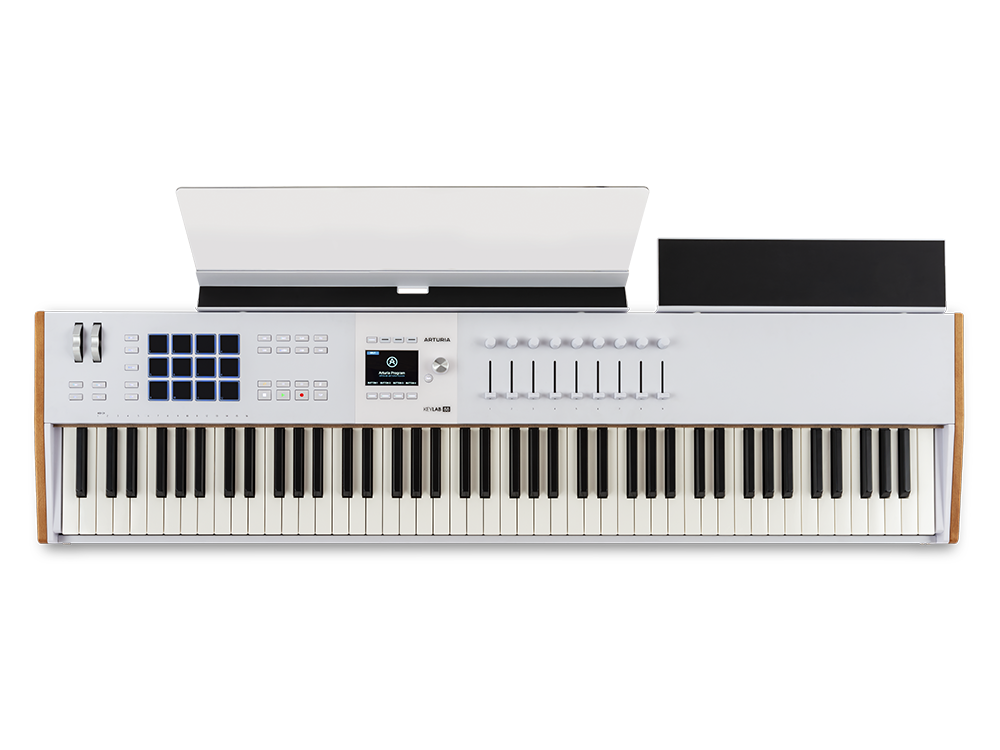 MIDI-клавиатура Arturia KeyLAB 88 MK3 White, 88 клавиш, полновзвешенная, Fatar