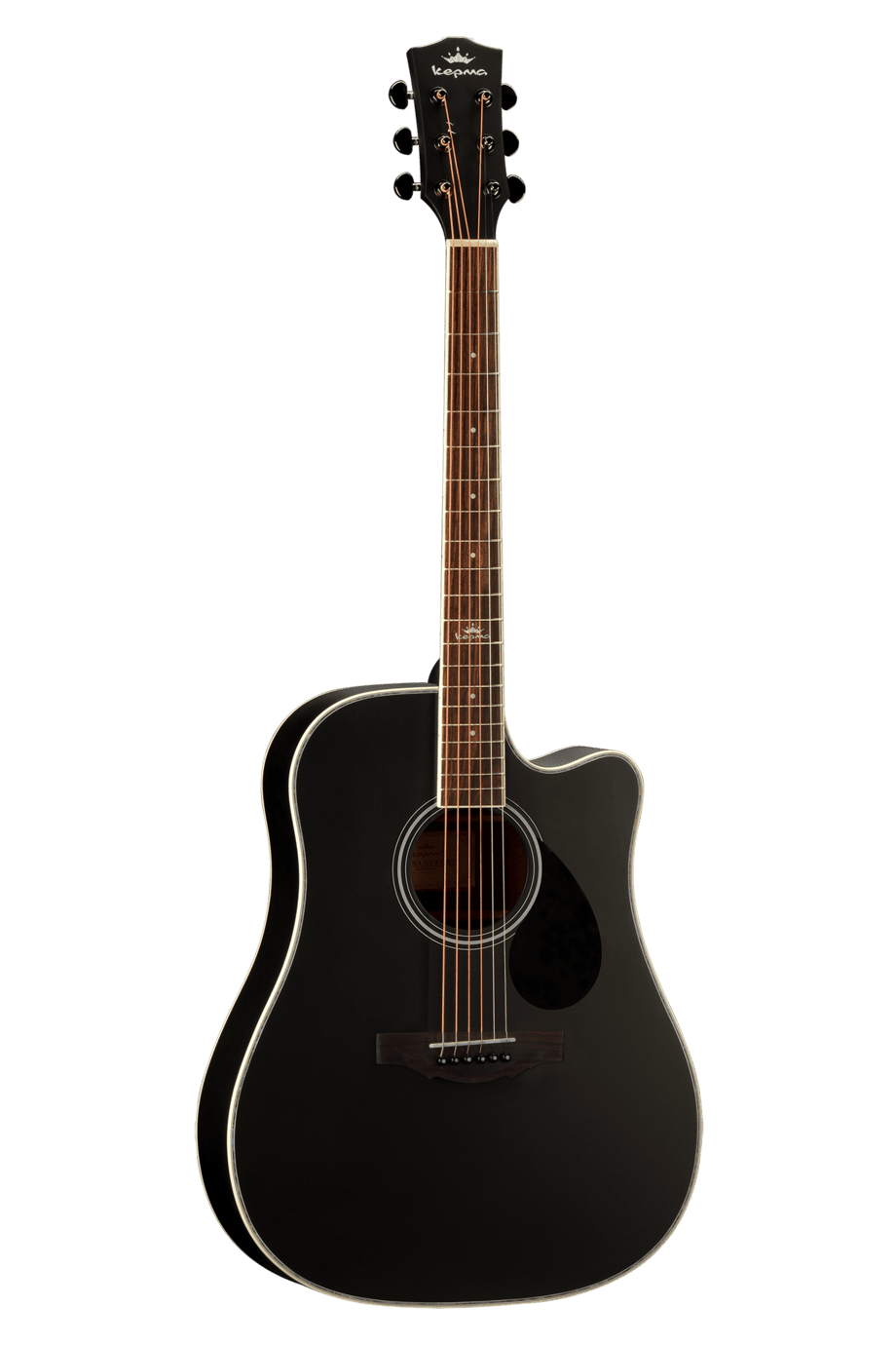 Трансакустическая гитара Kepma D1CEPRO-K10PRO-BKM, черный