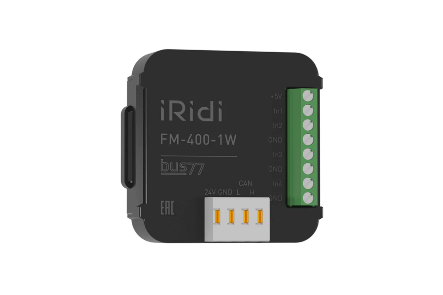 Модуль ввода iRidi FM-400-1W, 4 входа, IP20, 24 В