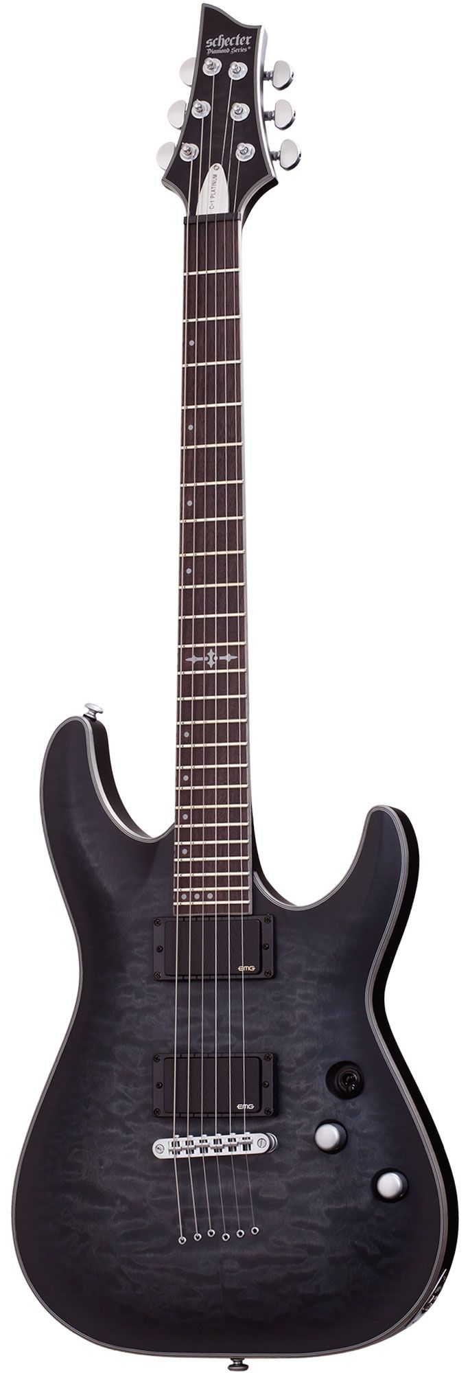 Электрогитара SCHECTER C-1 PLATINUM STBLS, 6 струн, 24 лада