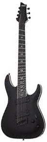 Электрогитара SCHECTER C-7 MULTISCALE SLS ELITE "EVIL TWIN" SBK, 7 струн, 24 лада