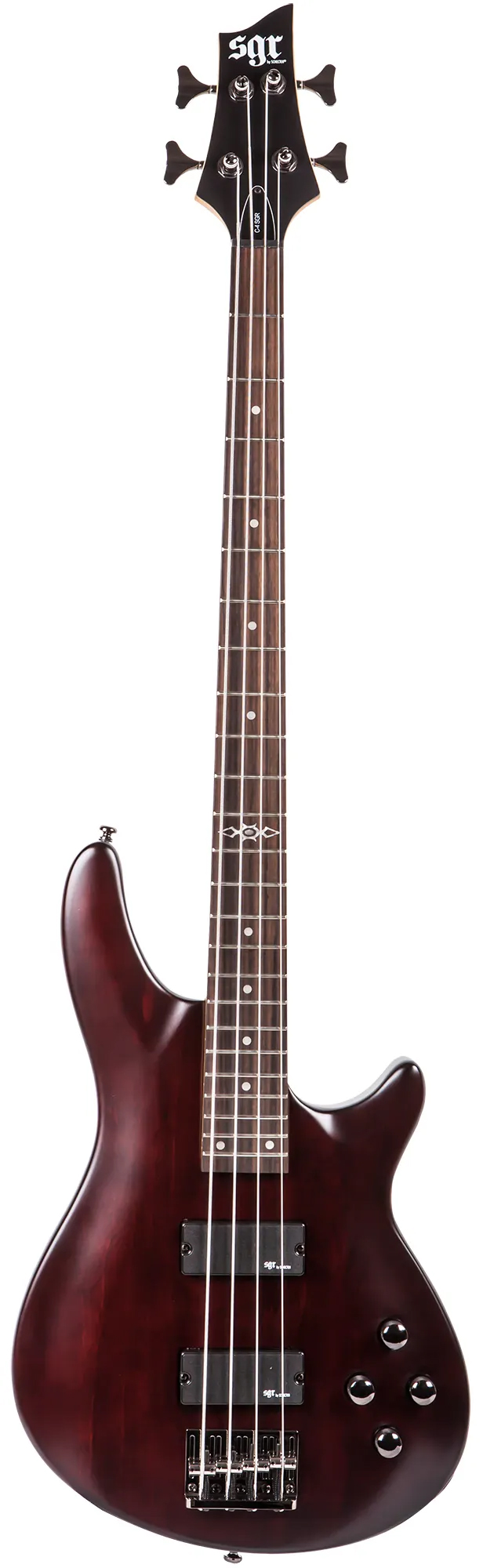 Бас-гитара SCHECTER [C-4 BASS SGR BY SCHECTER WSN] бас-гитара 4-струнная, с чехлом, корпус: липа, гриф: клён, накладка палисандр, 24 лада, цвет Walnut Satin (WSN)