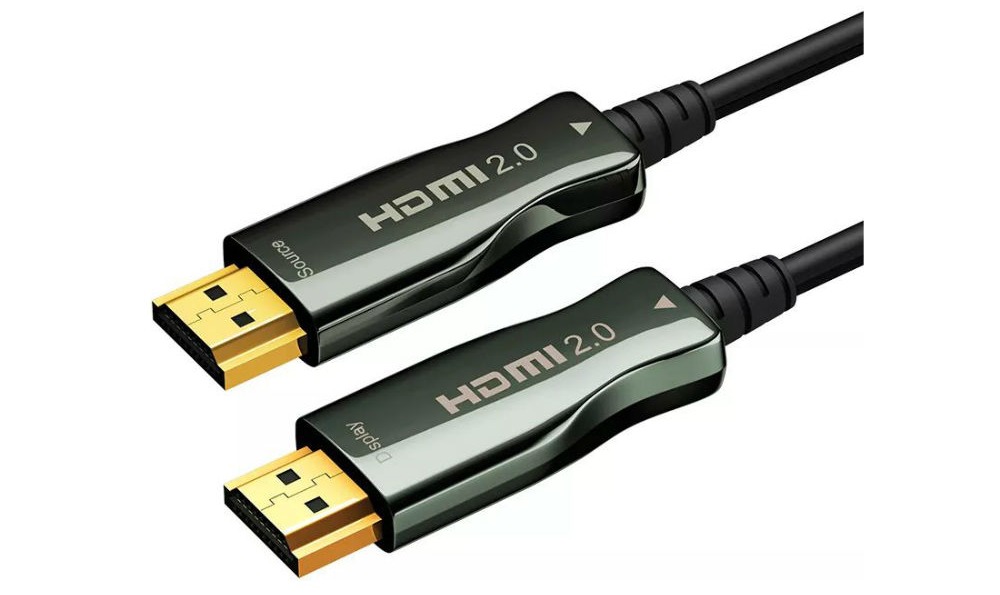 Кабель HDMI Wize AOC-HM-HM-25M, оптический, 25 м, 4K@60 Гц
