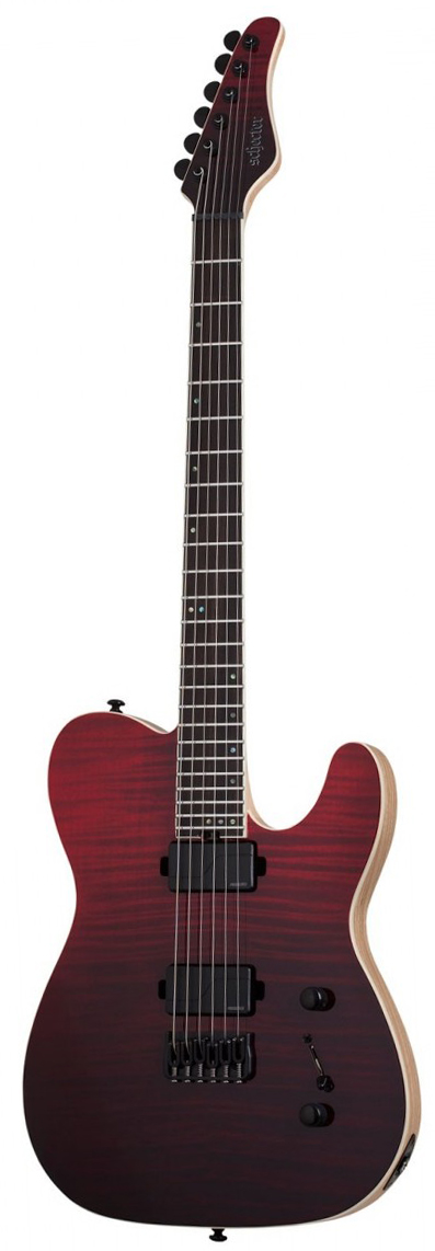 Электрогитара SCHECTER PT SLS ELITE BLOODBURST BB, 6 струн, 24 лада, Blood burst
