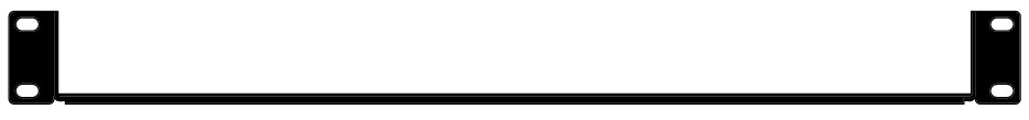Крепление BSS BSSRACKSHELF1UFX, полка 1U, для 2 устройств BLU-BIB/BLU-BOB