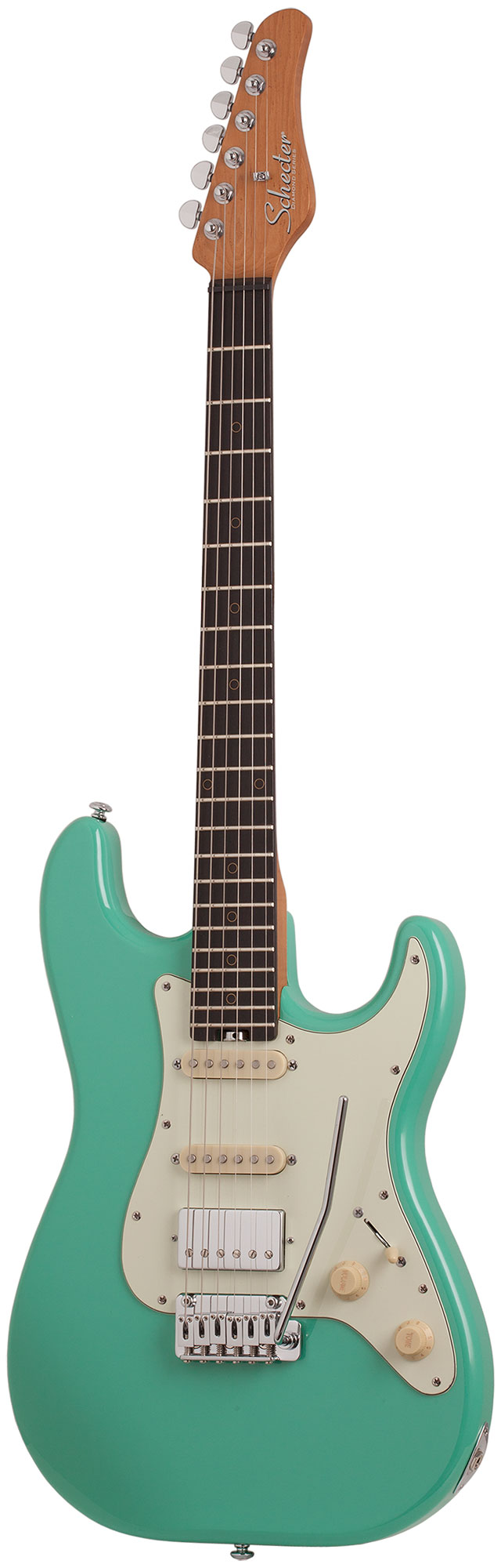 Электрогитара Schecter NICK JOHNSTON TRAD-HSS, 6 струн, 22 лада, Atomic Green