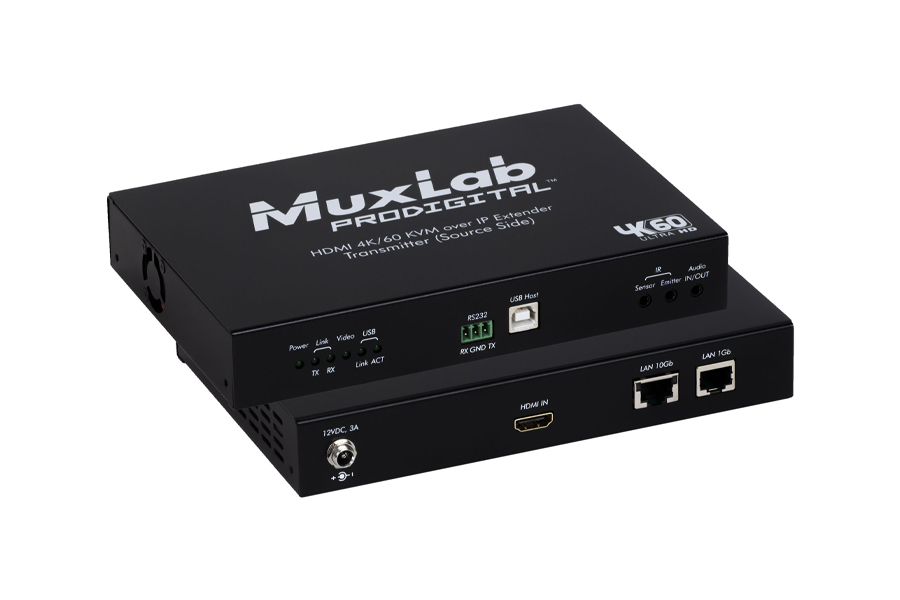 Передатчик HDMI KVM MuxLab 500760-TX-KVM, 4K60, SDVoE