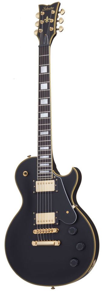 Электрогитара SCHECTER SOLO-II CUSTOM ABSN, 6 струн, 22 лада, Aged Black Satin