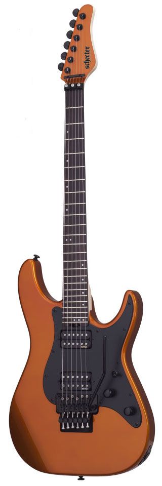 Электрогитара SCHECTER SUN VALLEY SUPER SHREDDER FR LOR, 6 струн, 24 лада, Floyd Rose, Lambo Orange
