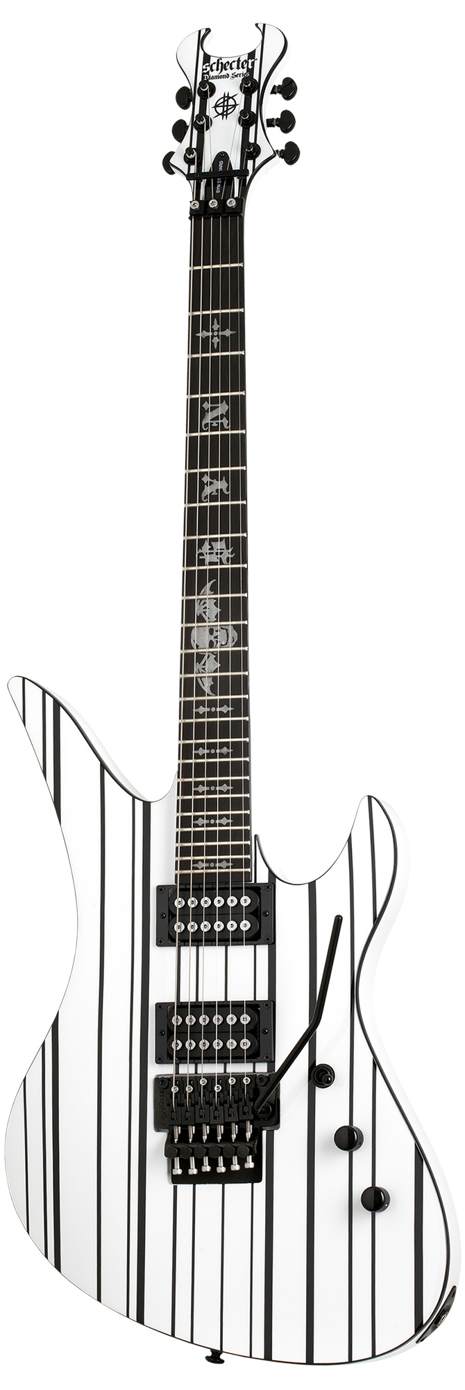 Электрогитара Schecter SYNYSTER STANDARD WHT, 6 струн, красное дерево, 24 лада