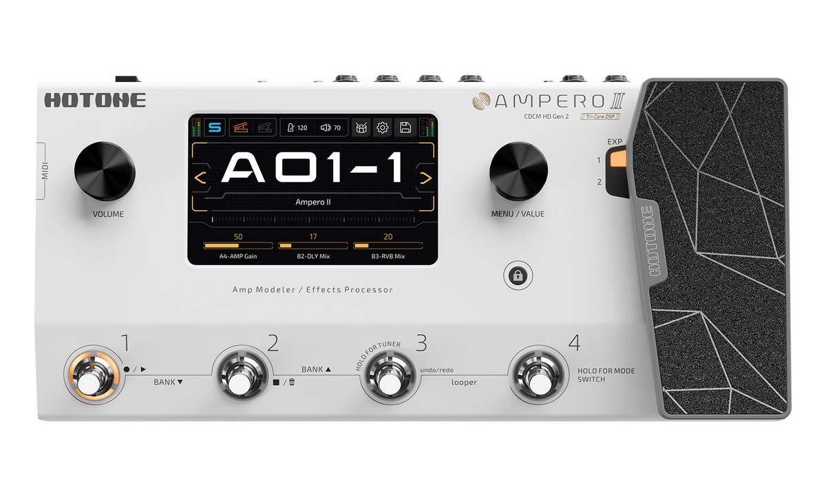Процессор эффектов Hotone MP-350, Ampero II