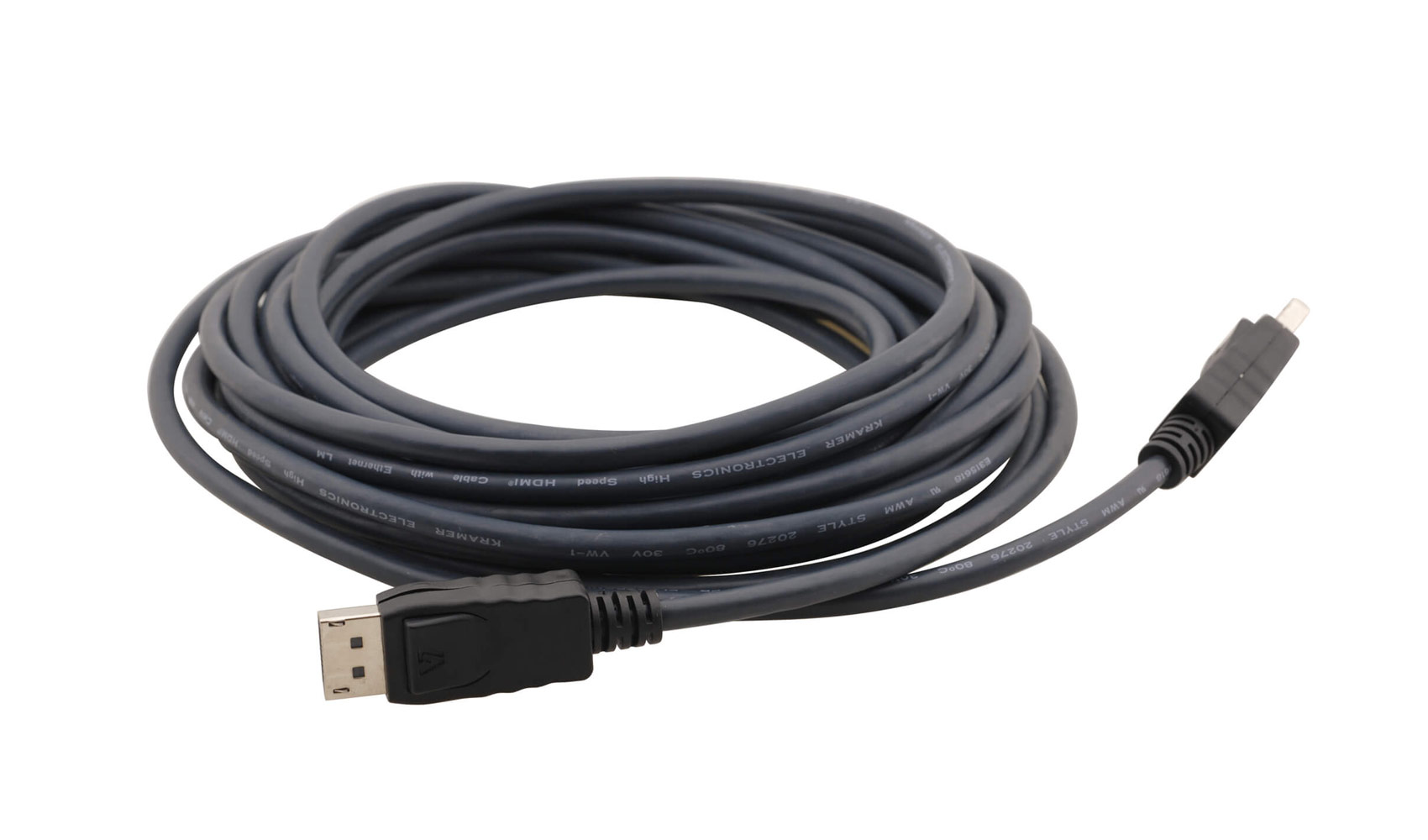 Кабель Kramer 97-1717006, DisplayPort-DisplayPort, 1.8 м, черный
