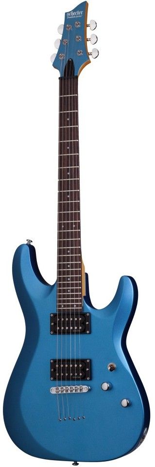 Электрогитара SCHECTER C-6 DELUXE SMLB, 6 струн, липа/клен/палисандр, 24 лада