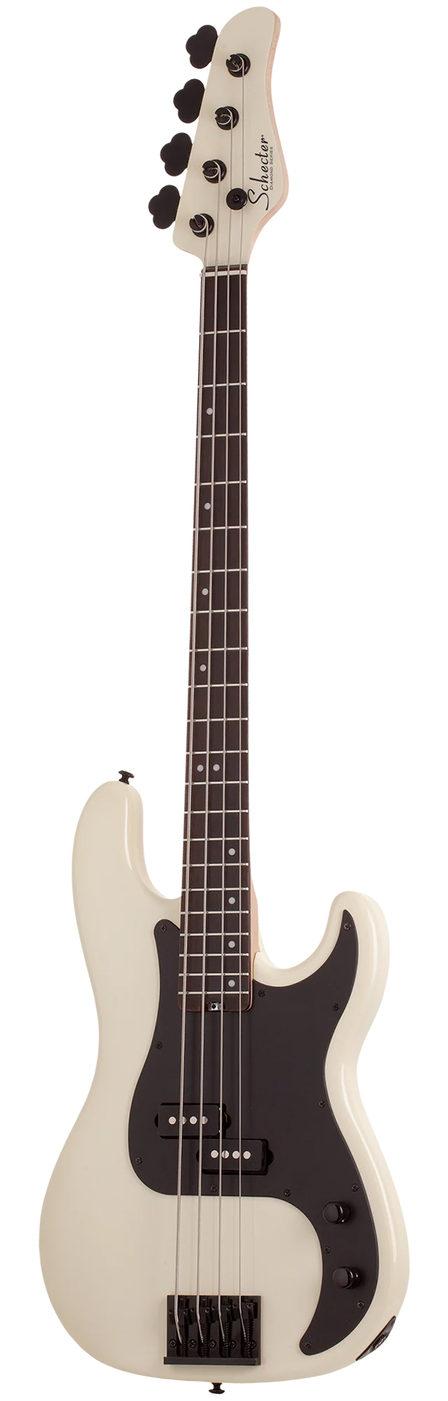 Бас-гитара SCHECTER P-4 IVY, 4 струны, ольха, клен, палисандр, 21 лад, Ivory