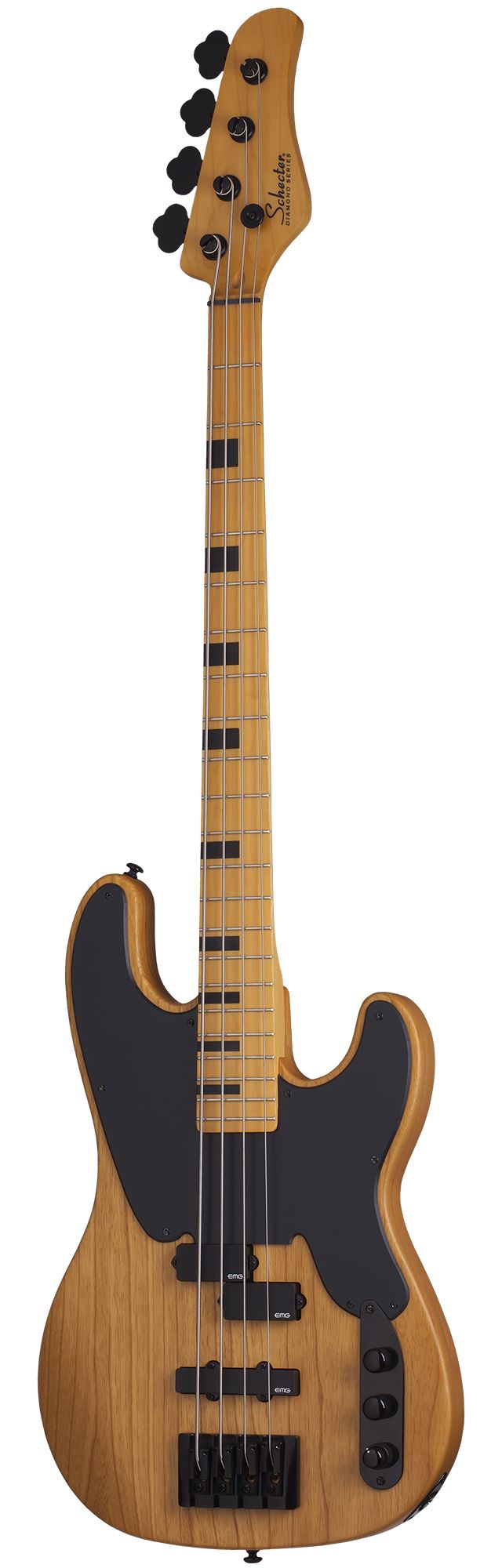 Бас-гитара SCHECTER 2848 MODEL-T SESSION ANS, 4 струны, ясень/клён, 22 лада