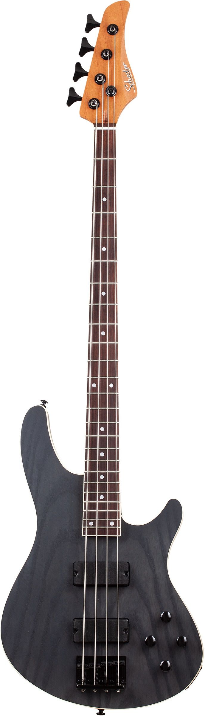 Бас-гитара SCHECTER C-4 Standard, 4 струны, Charcoal Satin