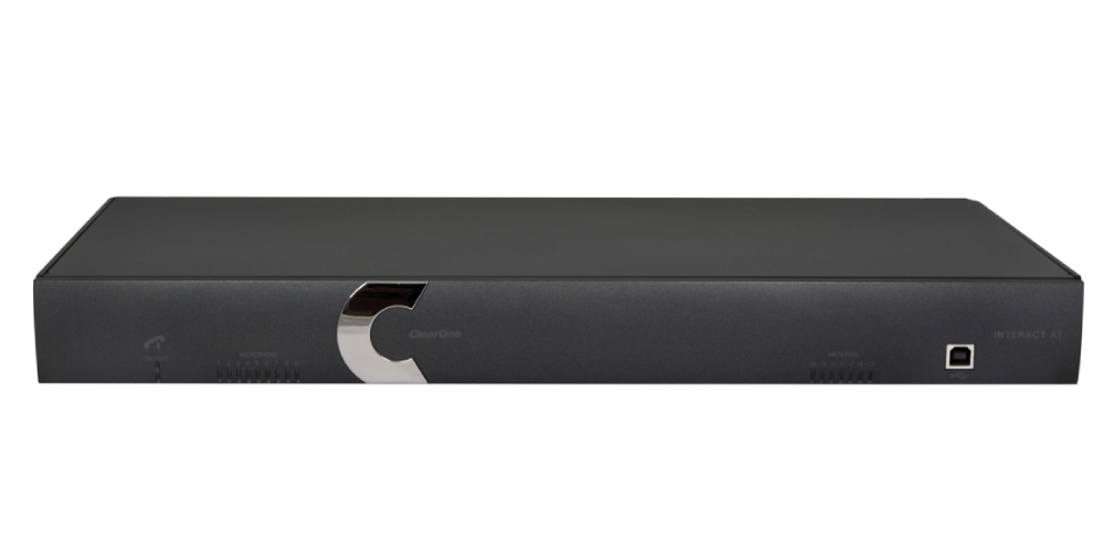 Аудиоплатформа ClearOne 910-154-010, Interact AT POTS + AMP, 2×5Вт, LAN, RS232