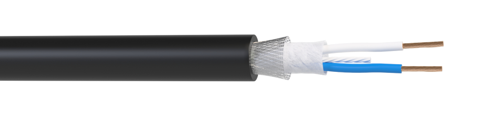 Кабель Wize WMC22100P, микрофонный, 100м, 22 AWG