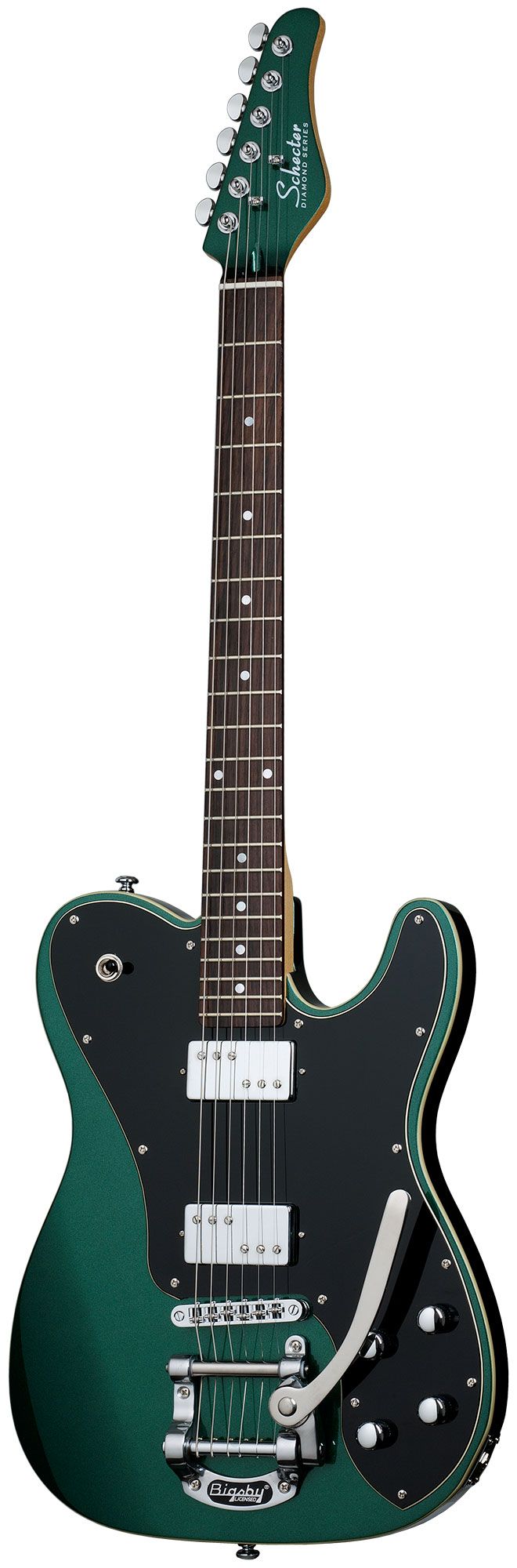 Электрогитара SCHECTER PT FASTBACK II B DEG, 6 струн, 22 лада, Bigsby