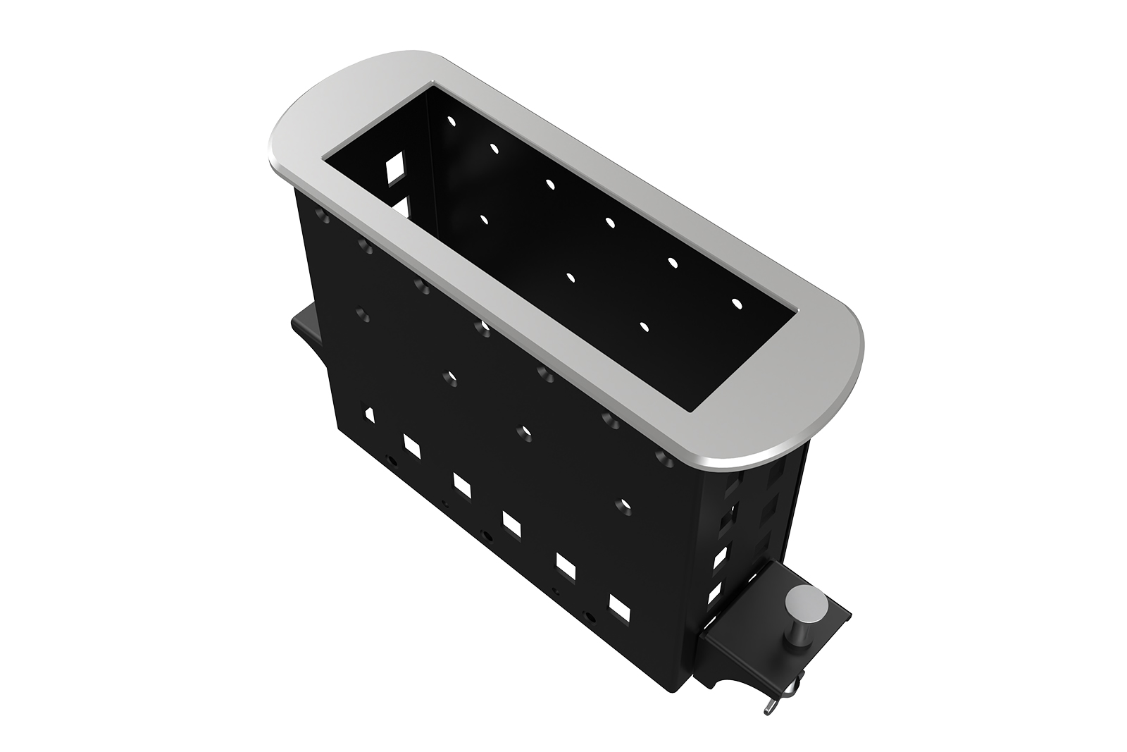 Корпус Wize Pro WRTS-M-6BOX-S серии M, до 6 модулей, серебристый